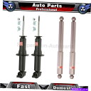 サスペンション GMC Sierra 1500 RWD 4X KYBフロントリア左右ショックストラットアセンブリ Fits GMC Sierra 1500 RWD 4X KYB Front Rear Left Right Shocks Struts Assemblies(2)