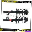 サスペンション トヨタベンザ用のフロントストラットとコイルスプリングアセンブリ2xモンロー Front Strut and Coil Spring Assembly 2X Monroe For Toyota Venza(2)
