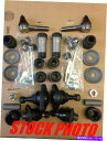サスペンション 1962-1963 Mercury Meteor Deluxe Rubber Suspension Rebuild Kit -Front End 1962 - 1963 Mercury Meteor Deluxe Rubber Suspension Rebuild Kit - Front End(2)