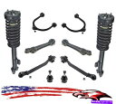 サスペンション フロントサスペンションとステアリングシャーシ10PCクライスラー300 05-10用のリアホイールドライブ Front Suspension &...