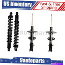 サスペンション Monroe Shocks Struts Front Rear 4PCS 2008-2019 Dodge Grand Caravan Monro...