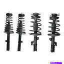 サスペンション 4PCS完全なF+Rショックストラット&スプリングス2002-2003レクサスES300トヨタカムリ 4Pcs Complete F+R Sho...