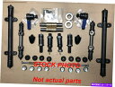サスペンション シボレー1939-48デラックスラバーサスペンションリビルドキット - フロントエンド Chevrolet 1939-48 Deluxe Rubber Suspension Rebuild Kit - Front End(2)