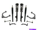 サスペンション サスペンションとシャーシ10PCクライスラー300 5.7L 12-16用オールホイールドライブ Suspension and Chassis ...