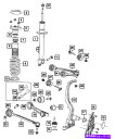 サスペンション 本物のモーパーフロントナックル右5168420af Genuine Mopar Front Knuckle Right 5168420AF