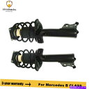 サスペンション ペアフロントL+RメルセデスBクラスW245 W169 2005-2011のペア Pair Front L+R Air Suspension Shocks For Mercedes B CLASS W245 W169 2005-2011(2)