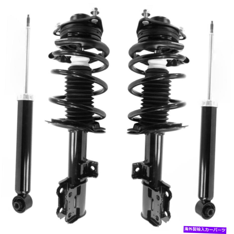 サスペンション ヒュンダイ10-12ジェネシスクーペ用のサスペンションストラットとショックアブソーバーアセンブリキット Suspension Strut and Shock Absorber Assembly Kit For Hyundai 10-12 Genesis Coupe