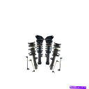 サスペンション ミニ用のフロントリアクルーストラットスプリングアセンブリショックスウェイリンク8PCキット Front Rear Complete Strut Spring Assembly Shock Sway Link 8pc Kit For Mini