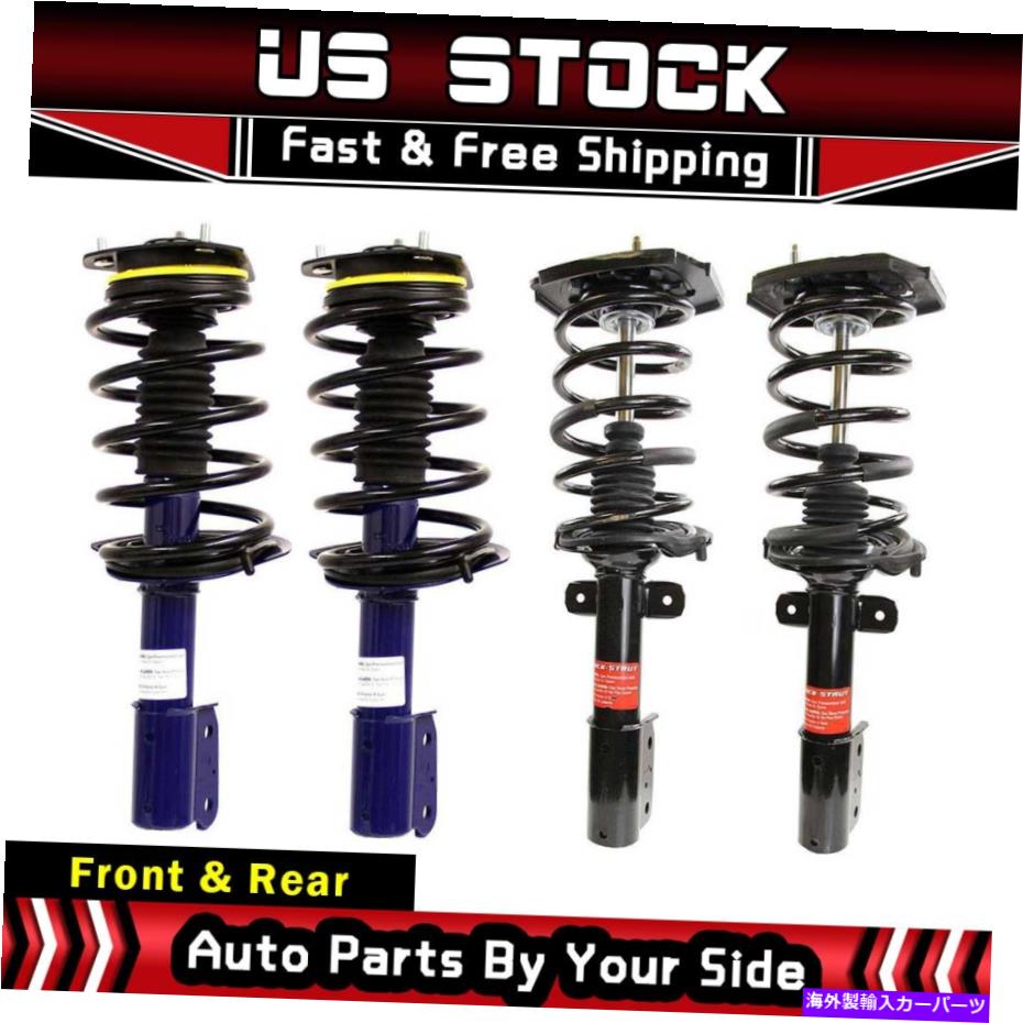 ڥ󥷥 եȥꥢȥåȥ륹ץ󥰥å4PCSեå2000-03ƥT112 Monroe Front Rear Strut Coil Spring Kit 4pcs fits 2000-03 Monte Carlo T112