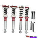 サスペンション 98-05 GS300 GS400 GS430 RWD TH-L801のTRUHART STREETPLUSコイルオーバーサスペンション Tru...