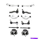 サスペンション インフィニティG35用の12のフロント左と右のクーペLH&RHのサスペンションキットセット Suspension Kits Set of 12 Front Left-and-Right Coupe LH & RH for Infiniti G35(2)