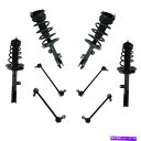 サスペンション 2007年レクサスRX350サスペンションストラットとコイルスプリングキット-138424 For 2007 Lexus RX350 Suspension Strut and Coil Spring Kit - 138424