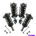 サスペンション ホンダCR-V用のフロントリアクルーストラットスプリングアセンブリショックスウェイリンク8PCキット Front Rear Complete Strut Spring Assembly Shock Sway Link 8pc Kit For Honda CR-V