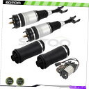 サスペンション 5PCSフロントリアエアサスペンションストラットコンプレッサー用ジープグランドチェロキーWK2 5PCS Front Rear Air Suspension Strut Compressor For Jeep Grand Cherokee WK2(2)