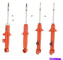 サスペンション ドーマン:949-908- KYB AGX Front and Rear Struts Kit for Nissan 300ZX 1990-19...