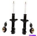 サスペンション SuperSpringsリアリーフヘルパー2007-2020ツンドラ-SSA4 Monroe Front Left and Right Struts & Mounting Kits For VW Corrado Golf Jetta(2)