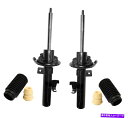 サスペンション -sedan trq psa64906は13-14 Monroe Front Left Right Struts & Boot Kits For...
