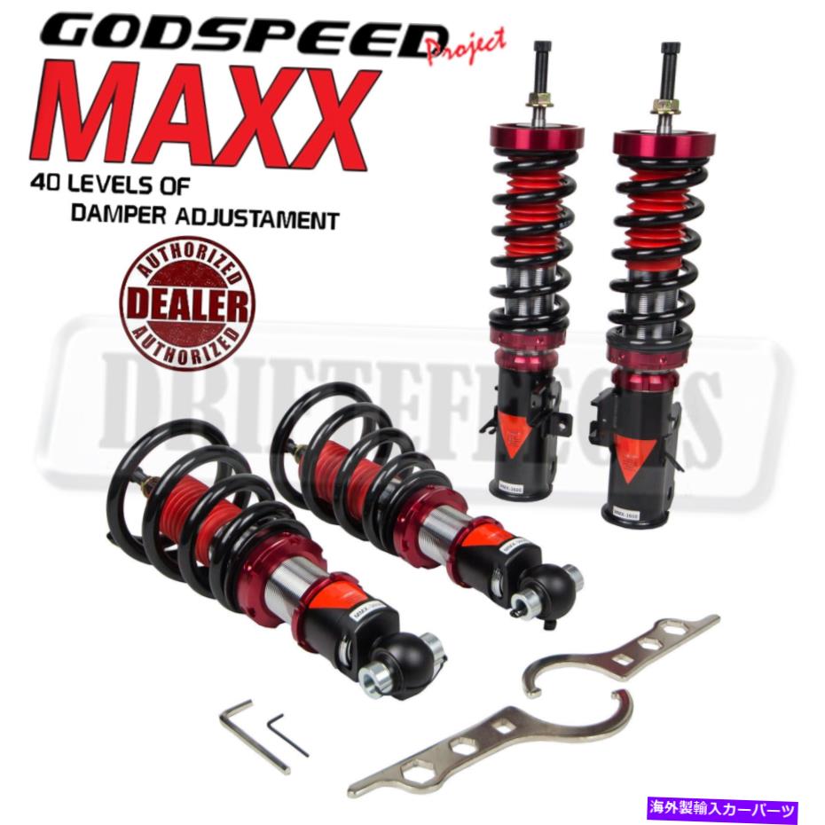 サスペンション シボレーカマロ2010-15 Godspeed Maxxダンパーコイルバージングショックサスペンションキット FOR CHEVROLET CAMARO 2010-15 GODSPEED MAXX DAMPER COILOVERS SHOCK SUSPENSION KIT