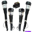 サスペンション 2PCS TRQ 5pc Air Suspension Kit Valve Block Solenoid Front & Rear Struts...