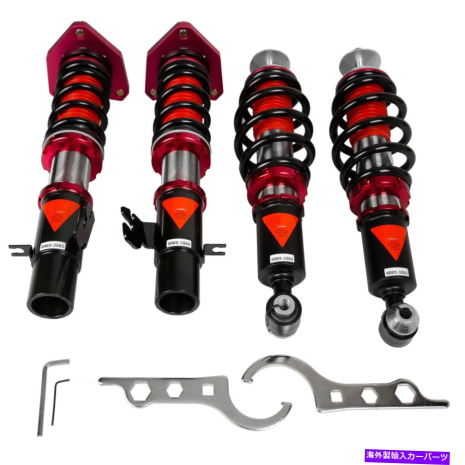 サスペンション 2002年年2005年年BMW 745i For Mini Clubman R55 2007-14 Godspeed MMX3560 MAXX Coilovers Camber Plate Kit