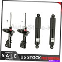 サスペンション エアサスペンションユニティ28-121602 KYB Front Rear Shock Strut Set of 4 for 2001-2005 Chrysler Town & Country(2)