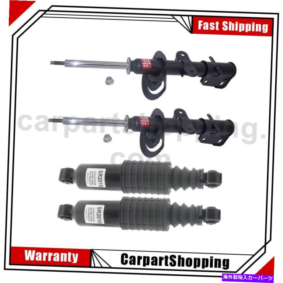 サスペンション ポルシェ201212019 4 KYB Shocks & Struts Shock Absorber Strut Front Rear For Dodge Grand Caravan