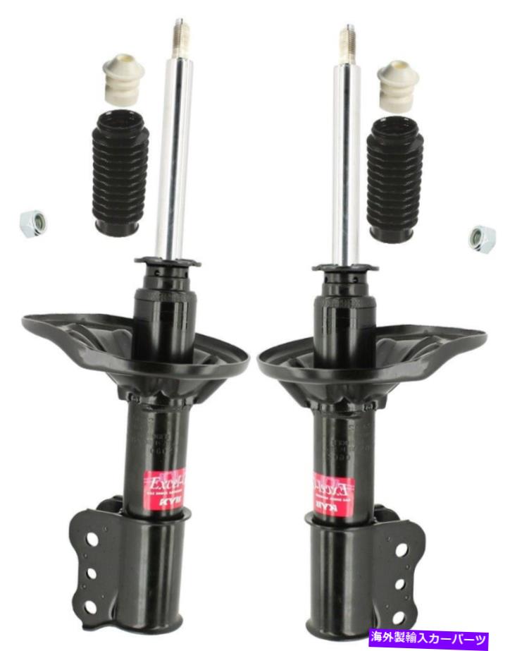 サスペンション 2008-2008ポンティアックグランプリフロントフロント＆ストラットコイルスプリングアセンブリ KYB Front Suspension Struts and Bellows Kit For Mazda 626 1993-1997