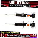 サスペンション 完全な完全ストラットスプリングモンローストラット2013-2017 4 PCS Monroe Front Suspension Strut 2pcs fits 2007-2014 Cadillac Escalade ESV T123