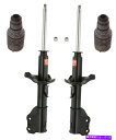 サスペンション 10ピースステアリングキットキット完全ボールジョイント KYB Front Suspension Struts and Bellows Kit For Mazda MPV 2000-2006(2)