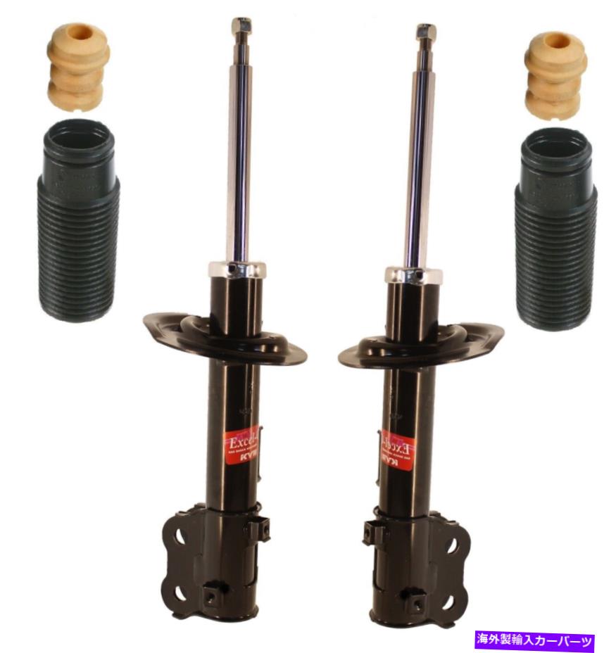 サスペンション 4xストラットコイルコイルスプリング2003年年2004年年、ホンダZ105 KYB Front Suspension Struts and Bellows Kit For Hyundai Sonata GL Limited SE GLS