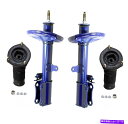 サスペンション ランチョリアセットランチョリアショックとクイックリフトロードrs5000x Monroe Rear Left & Right Suspensio...