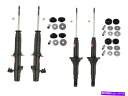 サスペンション メルセデスC30015-16 KYB Front and Rear Suspension Struts & Mounts Kit For Acu...