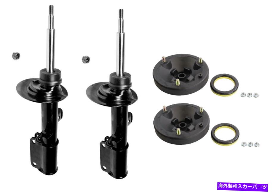 サスペンション メルセデスW109W112の2つつフロントサスペンションバッグ圧スプリングoesのセット Monroe OESpectrum Front Suspension Struts & Mounts Kit for BMW E53 X5 2001-2006