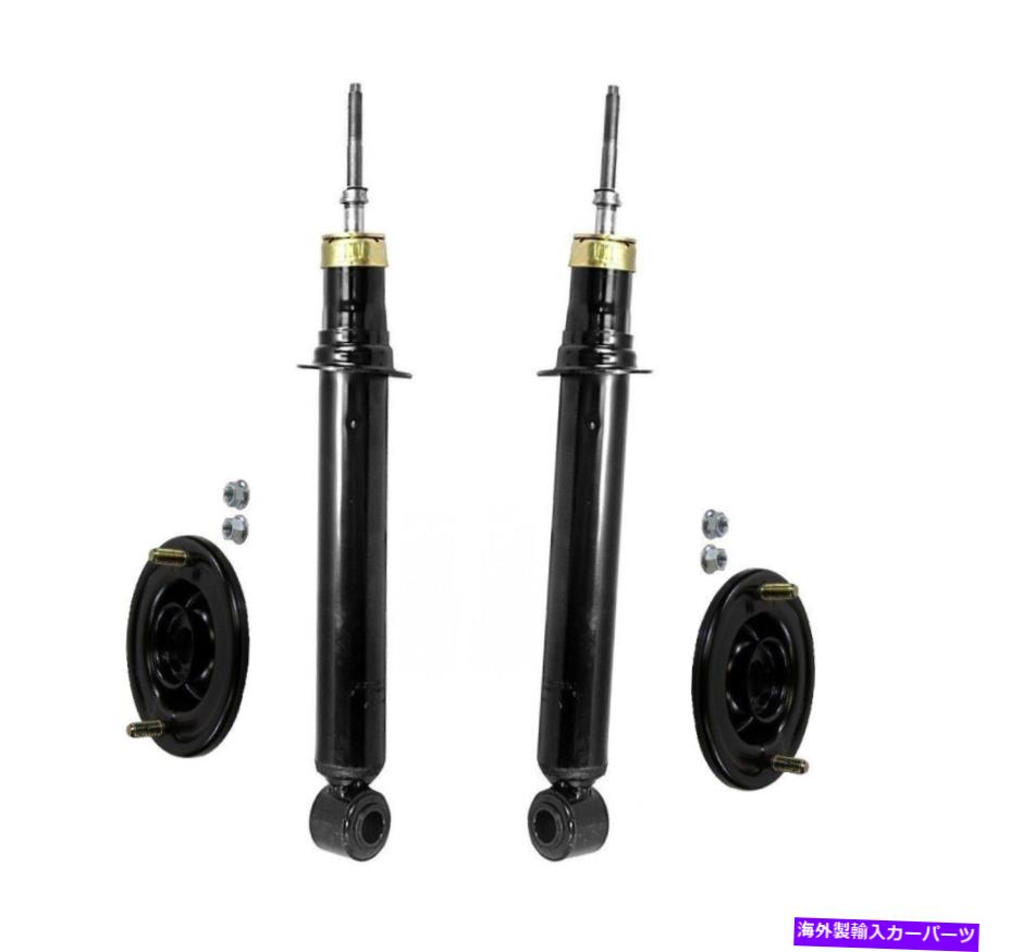 サスペンション エアショック-4maticリアリア右26-251707 Monroe Rear Left & Right Struts & Mounting Kits For Mitsubishi Eclipse 00-05 FWD