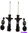 サスペンション エアリフト256901993年2003 Monroe Front Left & Right Struts & Mounting Kits For Volkswagen Golf GL Base CL(2)