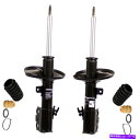 サスペンション エアリフト88389LoadLifter 5000 Ultimate Air Spring Monroe Front Left and Righ...