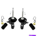 サスペンション ホワイトラインホワイトライン08-09ポンティアックG8 / G8 GT （2009 G8 GXP Monroe Front Left & Right Struts & Boot Kits For Honda Civic Sedan CNG 2003-2005