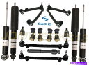 サスペンション Maxtracサスペンション947340fFOX 2.0 RAM 3500 SUSPENSION REBUILD KIT & SACHS SHOCKS For MERCEDES BENZ R107 560SL 86 87 88 89