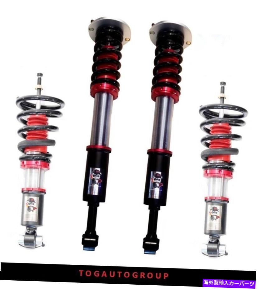 サスペンション マグネイドキャデラックエスカレード郊外郊外ユーコン4pcsフロントストラット PLATINUM SPEC TOG ADJUSTABLE COILOVER for SUBARU IMPREZA GC8 93-00 SUSPENSION