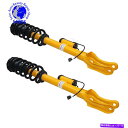 サスペンション d2レーシングrs36ウェイレクサス用用の完全ななコイル300 01-2005 2x Front Shock Absorbers Struts ...