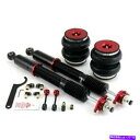 サスペンション 4xフロントリアサスペンションサスペンションショックw/edc Air Lift Performance Performance Air Spr...