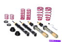 サスペンション 3ピースエアサスペンションサスペンションフロントエアショックq8 quattroのコンプレッサー付き Coil Over Suspension force adj. for Audi A3, type 8P, incl. Sportback, strut 50(2)
