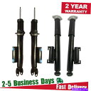 サスペンション 4PCS 4X Front Rear Shock Absorbers Struts ADS For Mercedes W205 C63 AMG RWD 2018-2021