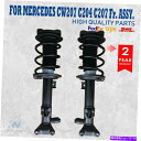 サスペンション 3PCS 2x Front Electric Sensor Strut Assys For Mercedes Benz C204 C207 W204 W207 2010-