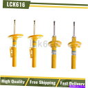 サスペンション D2 Racing 36 Scion TC 2011-2016 Bilstein Shock Strut Complete Loaded 4X ...