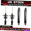 サスペンション Carli -Ram 2500/3500 MON Front Rear Strut Shock Absorber 4pcs fits 01-05...