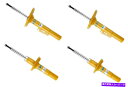 サスペンション ポルシェボクスター986用の4xビルシュタインB6ショックアブソーバー 4x BILSTEIN B6 Shock Absorber for Po...