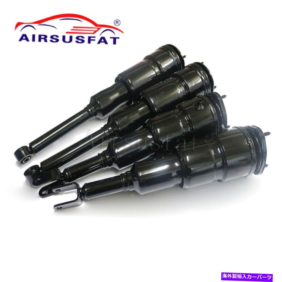サスペンション Firestone- Air Commandデュアルレベリングエアコンプレッサー2219 4X For Lexus LS460 Front Rear Air Suspension Strut 4801050150 4802050242 07-12