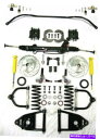 サスペンション マスタングII完全パワーフロントエンドサスペンションキットストックスウェイバークロスメンバー Mustang II Complete Power...