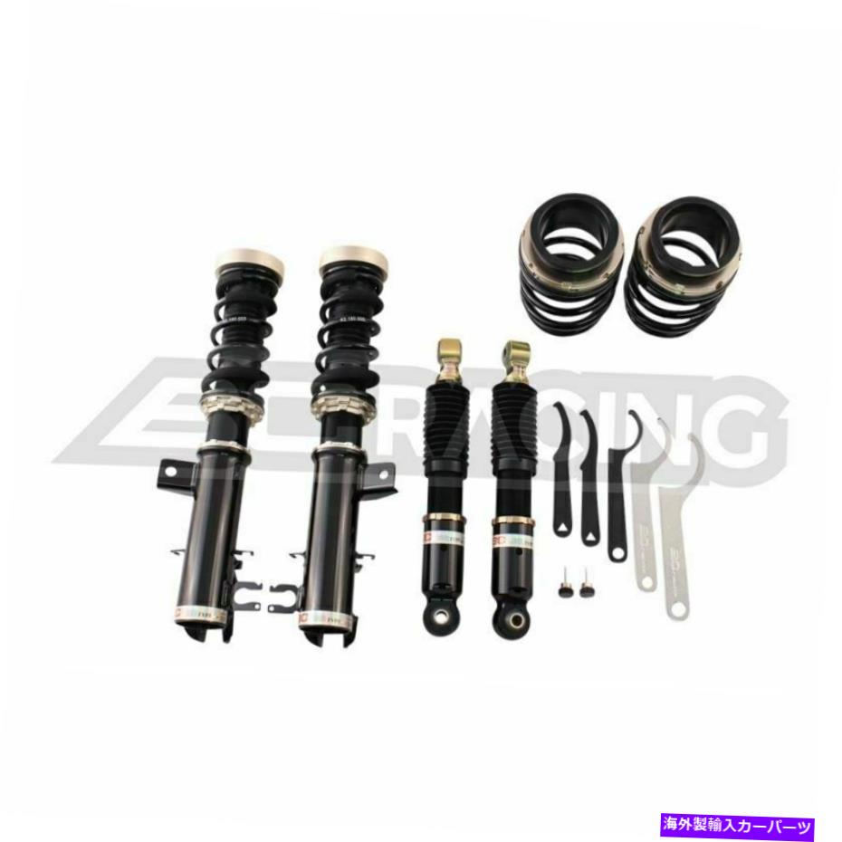 サスペンション ポルシェ911 GT3 H6.3800CCクーペRWD2014-2016 For 10-16 Fiat 500 | BC Racing BR Series 30 Way Adjustable Suspension Coilovers